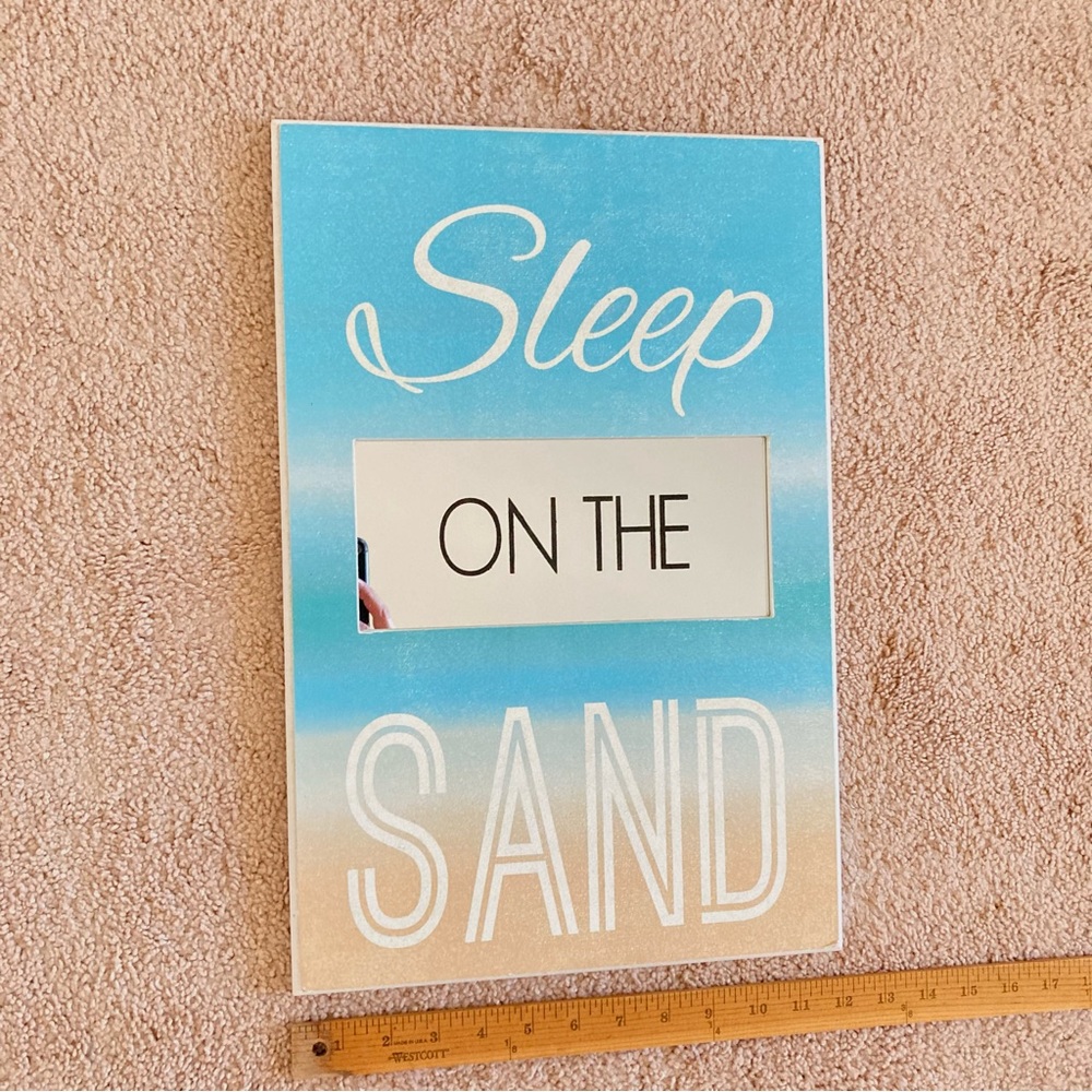 ‘Sleep on the Sand’ Wall Art 18”x12” - Picture 3 of 6